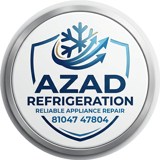 AZAD Refrigeration logo in maihar