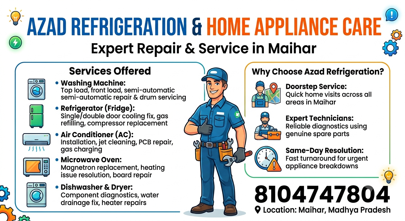 AZAD REFRIGERATION Maihar